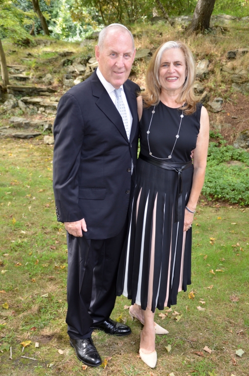 Photo of our Y Honorees Joanne & Rabbi Schwalb